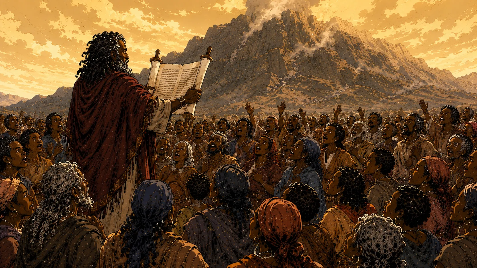 The Book of the Covenant Read Aloud — Exodus 24:1–7
